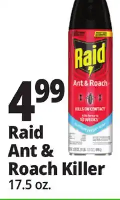 Ocean State Job Lot Raid Ant & Roach Killer offer