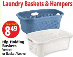 Ocean State Job Lot Ultra Hip Hold Rectangular Laundry Basket offer