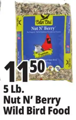 Ocean State Job Lot Better Bird Premium Nut N' Berry Bird Food 5 lbs offer