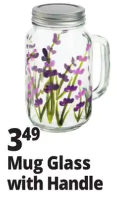 Ocean State Job Lot Mug Glass with Handle offer