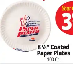 Ocean State Job Lot Aspen Easy Ware 10.25 Heavy-Duty Paper Plates 24 Count offer