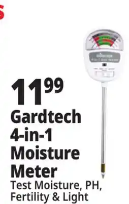 Ocean State Job Lot Gardtech 4-in-1 Soil Tester offer
