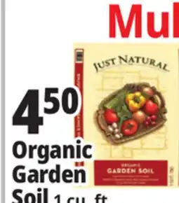 Ocean State Job Lot Just Natural Organic Garden Soil 1 cu ft offer