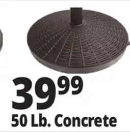 Ocean State Job Lot Outdoor Living Concrete Umbrella Base 22 lbs offer