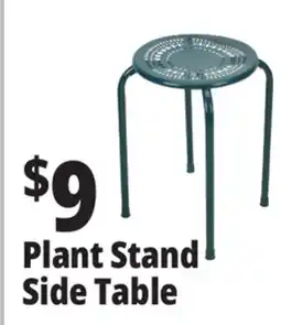 Ocean State Job Lot Stackable Metal Garden Plant Stand Blue offer