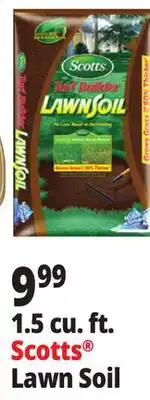 Ocean State Job Lot 1.5 cu. ft. Scotts Lawn Soil offer