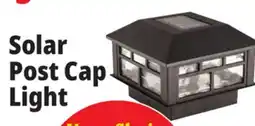 Ocean State Job Lot Solar LED Post Cap Light 5.25 offer
