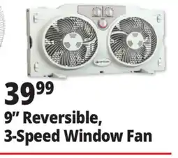 Ocean State Job Lot Penguin 9 Twin Window Fan offer