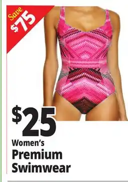 Ocean State Job Lot Women's Premium Swimwear offer
