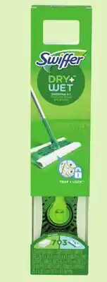 Ocean State Job Lot Swiffer Sweeper 2-in-1 Dry & Wet Multi-Surface Floor Cleaner Starter Kit 11-piece offer