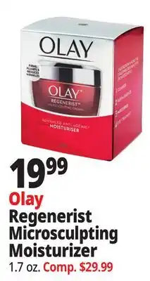 Ocean State Job Lot Olay Regenerist Advanced Anti-Aging Moisturizer 1.7 oz offer