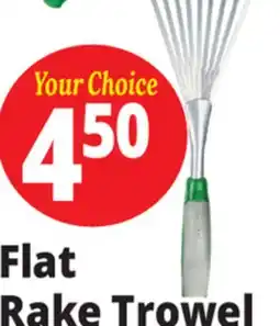 Ocean State Job Lot Tiller & Rowe Garden Flat Rake offer