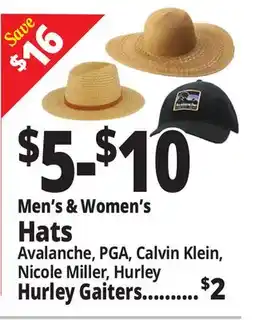 Ocean State Job Lot Extra-Wide Brim Straw Sun Hat offer