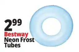 Ocean State Job Lot Bestway H2OGO! Inflatable Frosted Neon Swim Ring offer