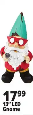 Ocean State Job Lot Solar Gnome LED Light 13 offer