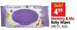 Ocean State Job Lot Mommy & Me Baby Wipes offer
