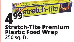 Ocean State Job Lot stretch-tite Premium Plastic Food Wrap 250 sq ft offer
