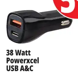Ocean State Job Lot 38 Watt Powerxcel USB offer