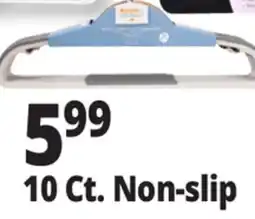 Ocean State Job Lot Nest Accents Non-Slip Clothes Hangers 10 Count offer