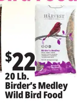 Ocean State Job Lot 20 Lb. Birder's Medley Wild Bird Food offer