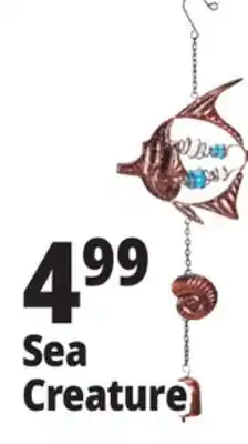 Ocean State Job Lot 20 Sea Creature Wind Chime offer