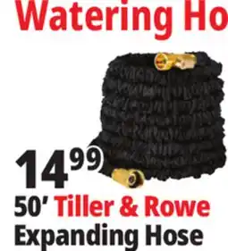 Ocean State Job Lot Tiller & Rowe 3/4 Expanding Garden Hose 50' offer