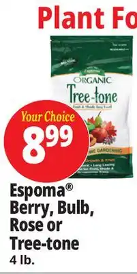 Ocean State Job Lot Espoma Berry, Bulb, Rose or Tree-tone offer