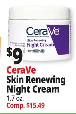 Ocean State Job Lot CeraVe Skin Renewing Night Cream offer