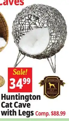 Ocean State Job Lot Huntington Rattan Cat Cave with Legs offer