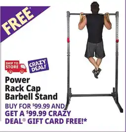 Ocean State Job Lot Papababe Barbell Power Rack with 800 lb Weight Capacity offer