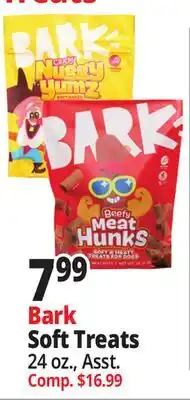 Ocean State Job Lot Bark Soft Treats offer