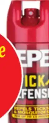 Ocean State Job Lot Repel Tick Defense Aerosol Spray offer