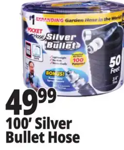Ocean State Job Lot Silver Bullet Hose 100 ft offer