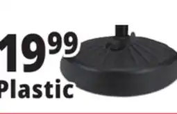 Ocean State Job Lot Round Fillable Plastic Umbrella Base offer