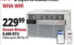 Ocean State Job Lot Ocean Breeze 8 000 BTU Window Air Conditioner offer