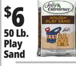 Ocean State Job Lot Jolly Gardener Golden Play Sand 50 lbs offer