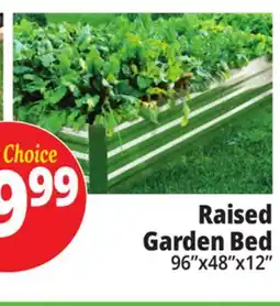 Ocean State Job Lot Galvanized Raised Garden Bed 96 x 48 x 12 offer