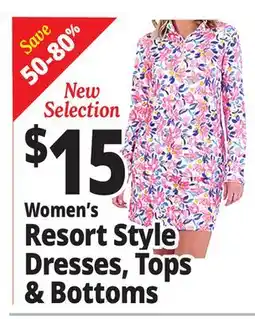 Ocean State Job Lot Women's Resort Style Dresses, Tops & Bottoms offer