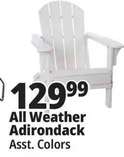 Ocean State Job Lot All Weather Adirondack offer