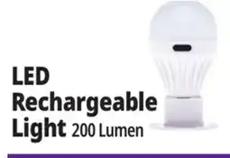 Ocean State Job Lot LED Rechargeable Light offer