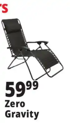 Ocean State Job Lot Oxford Cloth Zero Gravity Chair offer