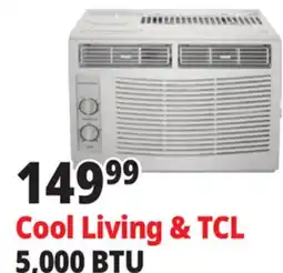 Ocean State Job Lot Cool-Living 5 000 BTU Window Air Conditioner offer