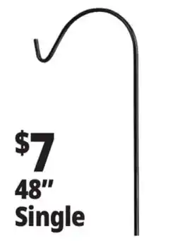 Ocean State Job Lot 48 Single Shepherd Hook offer