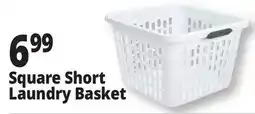 Ocean State Job Lot Square Short Laundry Basket offer