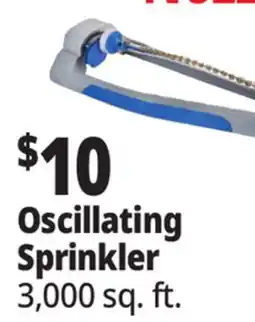 Ocean State Job Lot Tiller & Rowe Oscillating Sprinkler 3 000 sqft offer