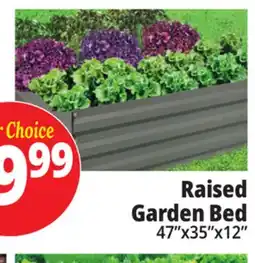 Ocean State Job Lot Galvanized Raised Garden Bed 47 x 35 x 12 offer