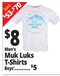 Ocean State Job Lot Men's Muk Luks -Shirts offer