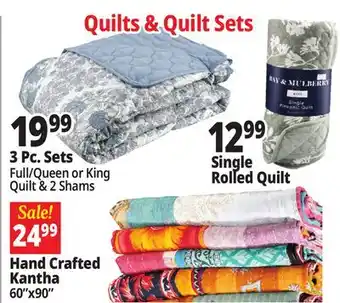 Ocean State Job Lot Quilt & Quilt Sets offer