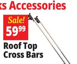 Ocean State Job Lot Roof Top Cross Bars offer