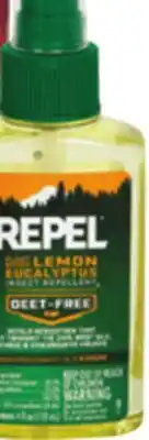 Ocean State Job Lot Repel Plant-Based Lemon Eucalyptus Insect Repellent 4 oz offer